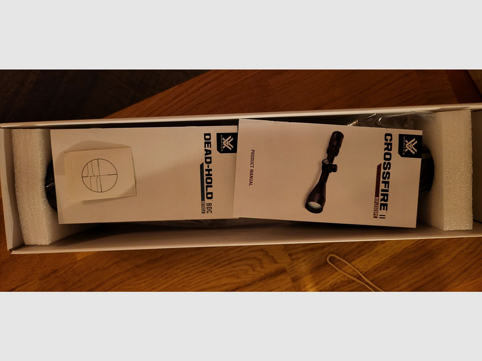 Vortex Crossfire II 4-16x50mm AO riflescope w/Dead-Hold BDC reticle, black CF2-31039