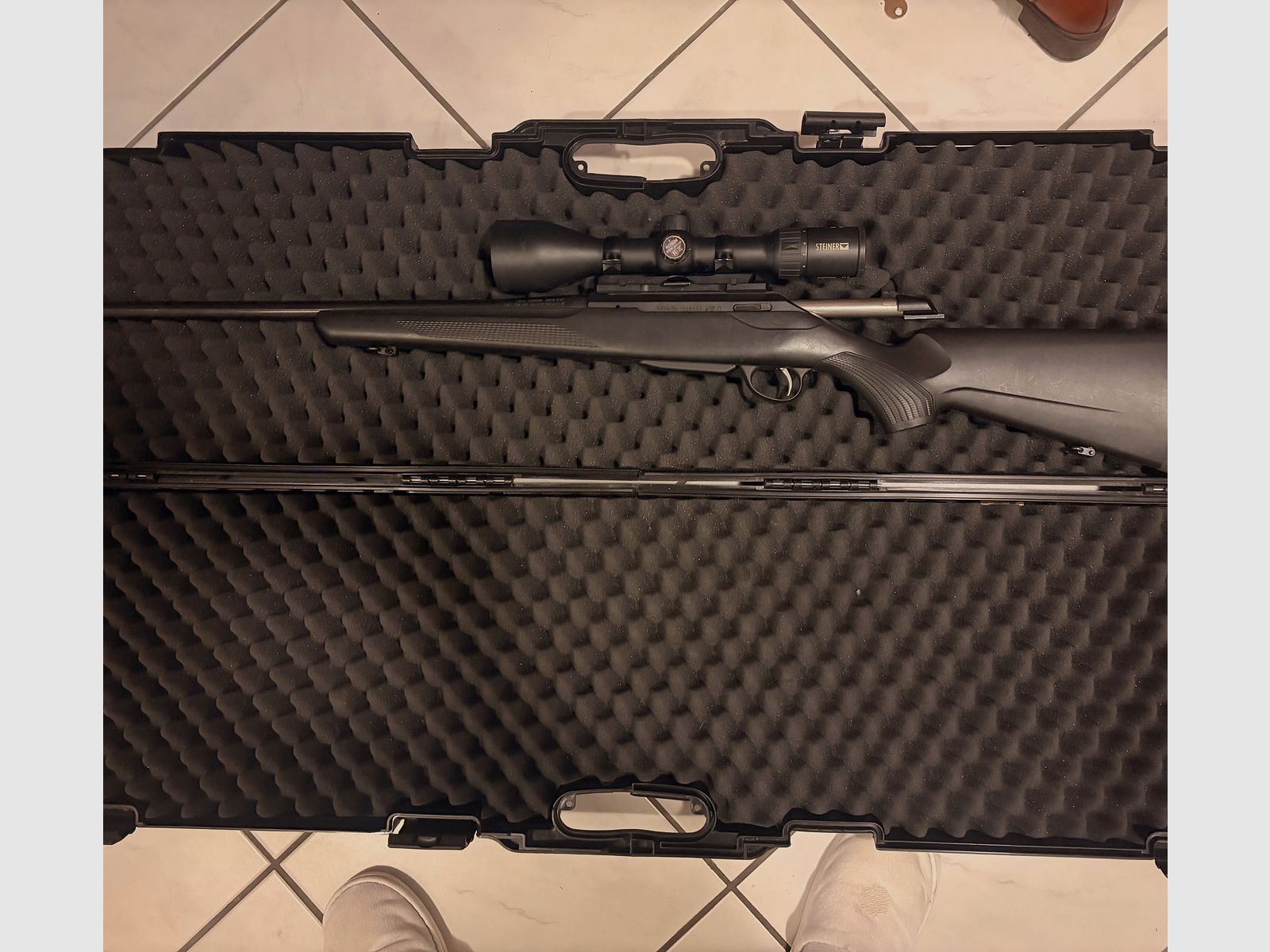 TIKKA T3xlite en .308win en super estado con Steiner Ranger 4-12x56