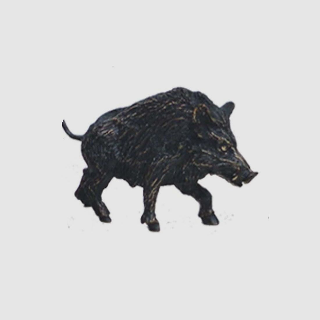 Lovergreen accessories motif bronze patinated boar (tin) C