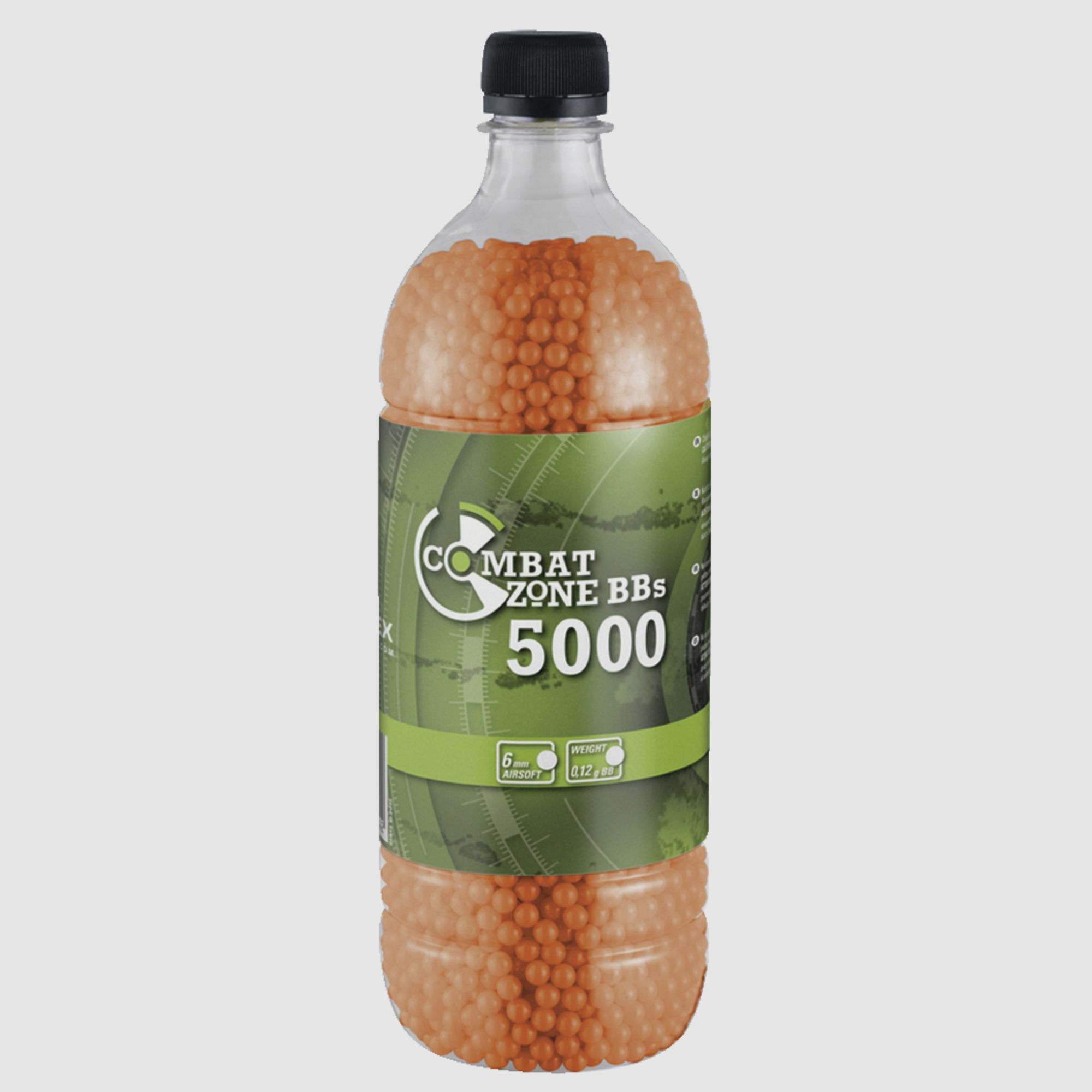Billes Calibre 6mm Plastique Basic Selection – 0,12 g bouteille de 5000