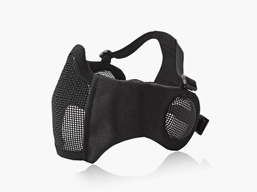 ASG Airsoft Metal Mesh Mask Gittermaske Schwarz