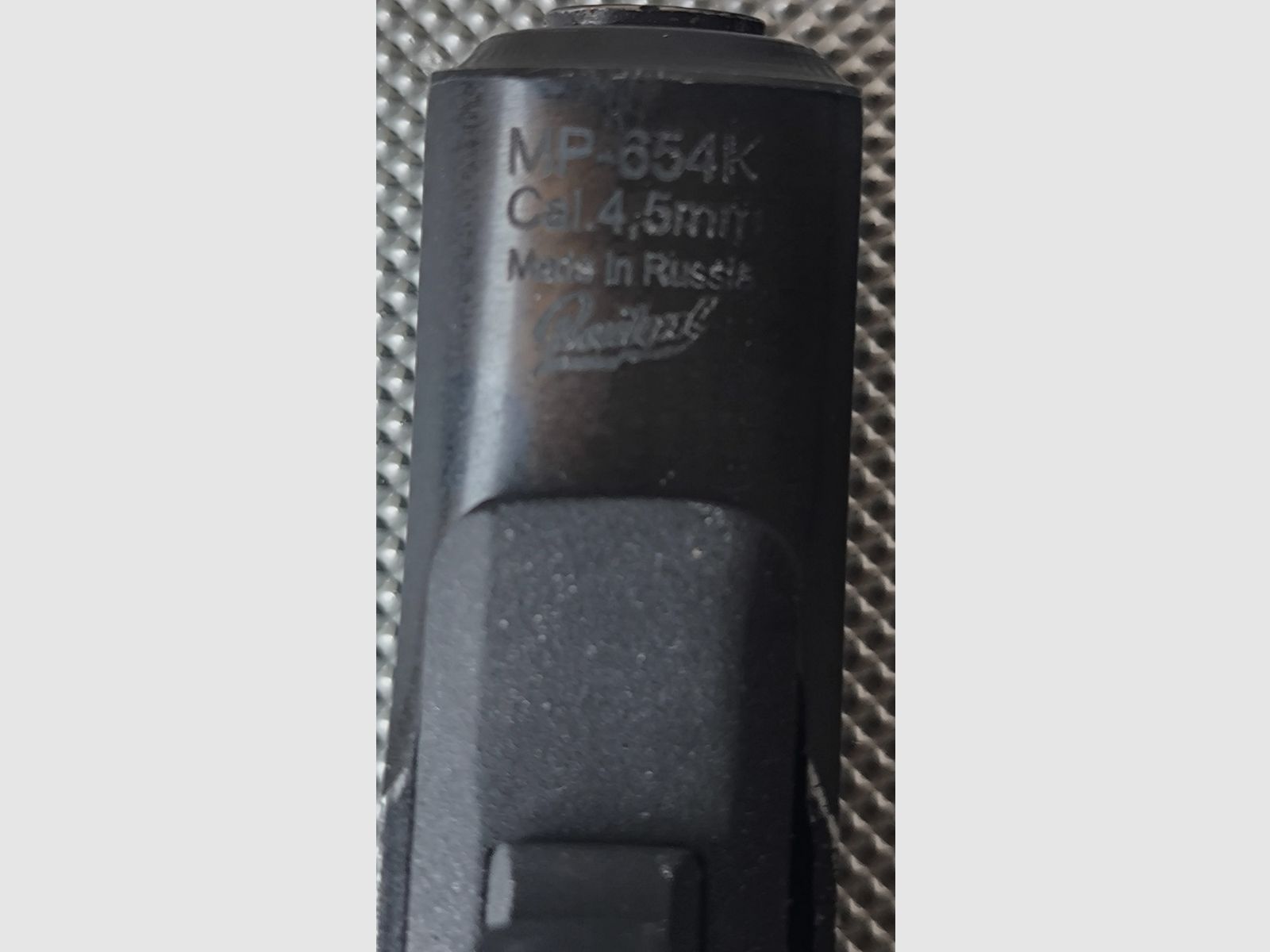 ⚠️ Achtung Makarov Fans, Echte Rarität!! Baikal - Makarov - MP-654K - Made in Russia & MDI-Braunes Leder Holster + 1 Packung 5er Max Tactical Co2-Kartuschen 