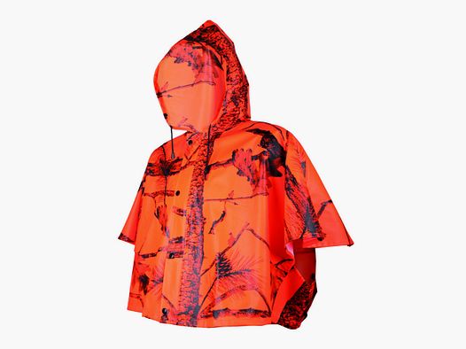 Pelerine camo orange Treeland