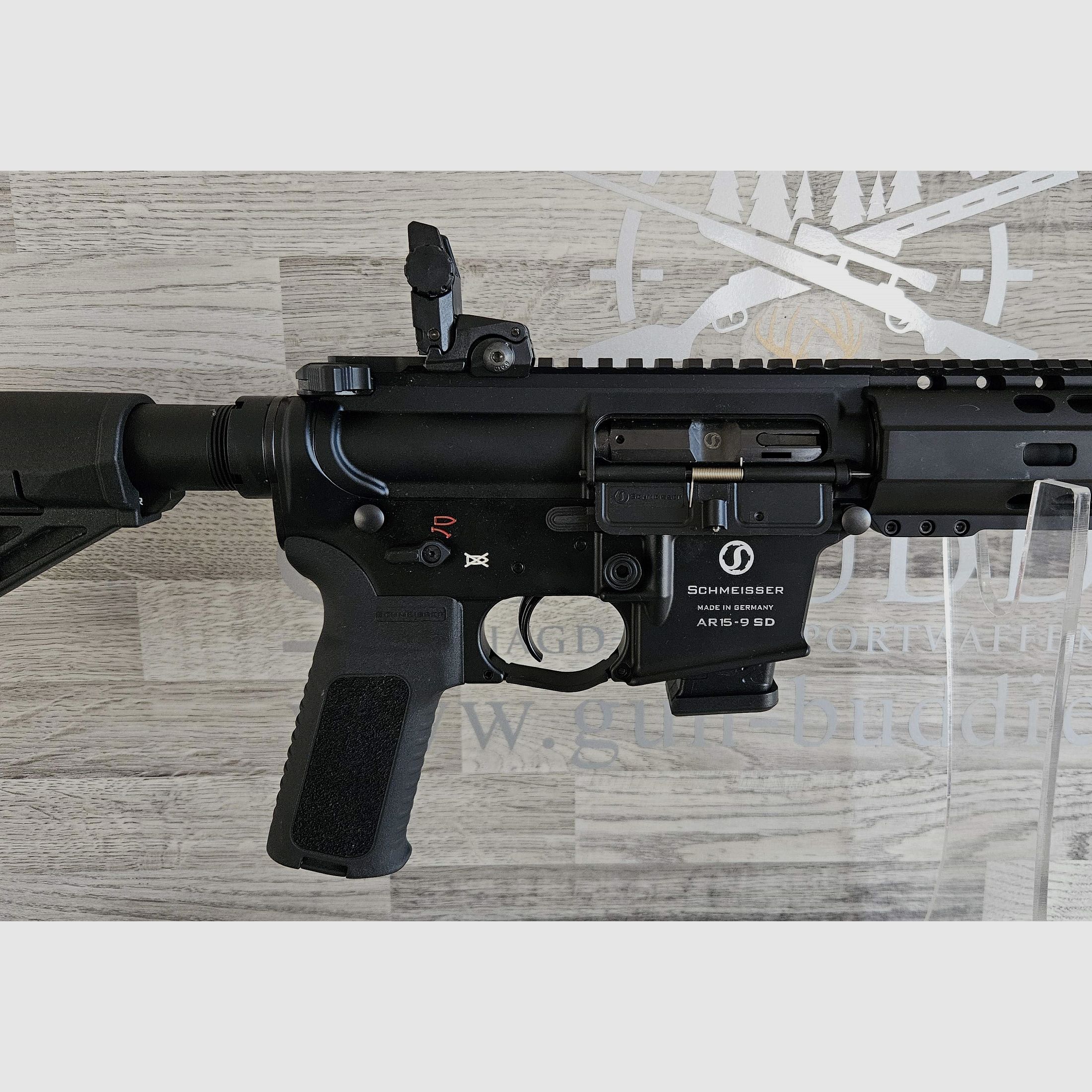 Schmeisser AR15-9 SD S4F 10" Kal. 9mm Luger mit Integral-Schalldämpfer - Neuware vom Fachhandel