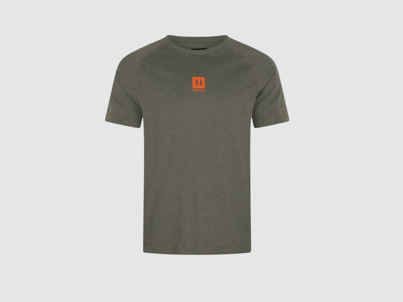 Harkila Instinct S/S T-shirt Green Melange, billede 1 af 2