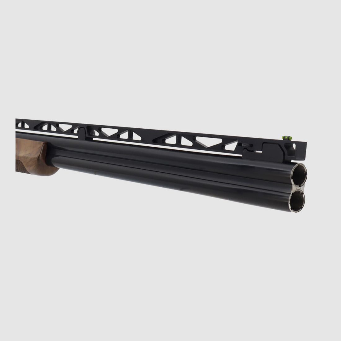 Escopeta deportiva Huglu TRP DLX plateada izquierda