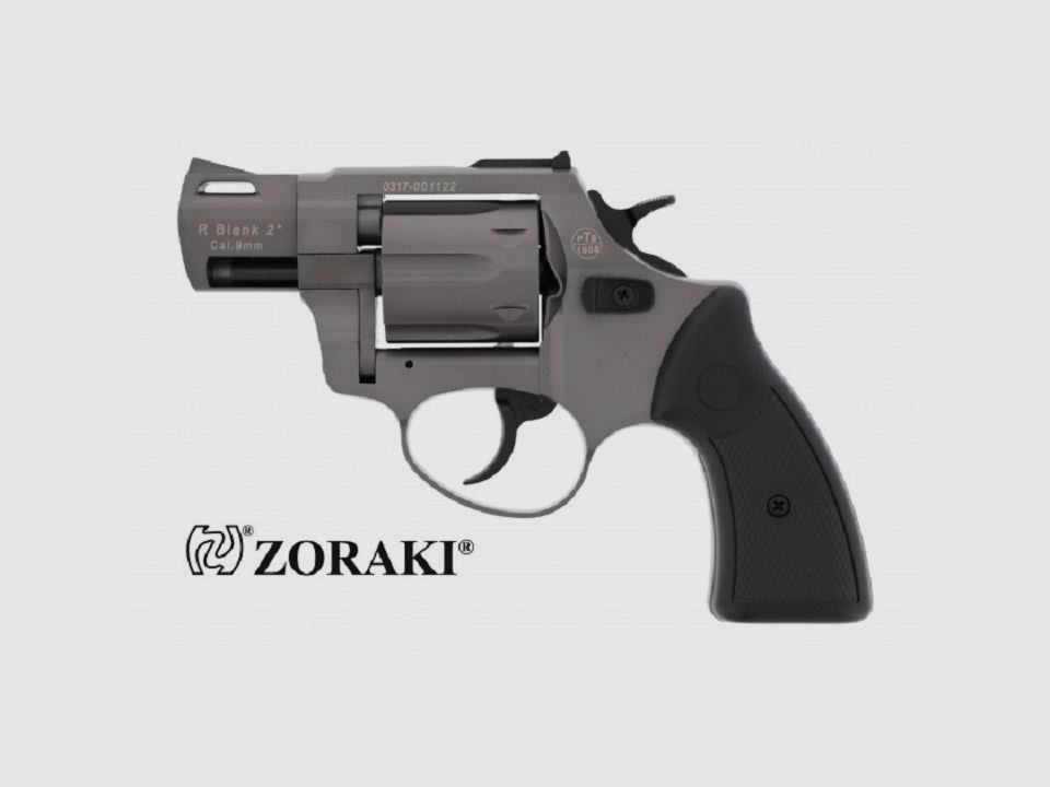 ESC Zoraki R2 2'' titan 9mmRK Gas- & Signaalwapens