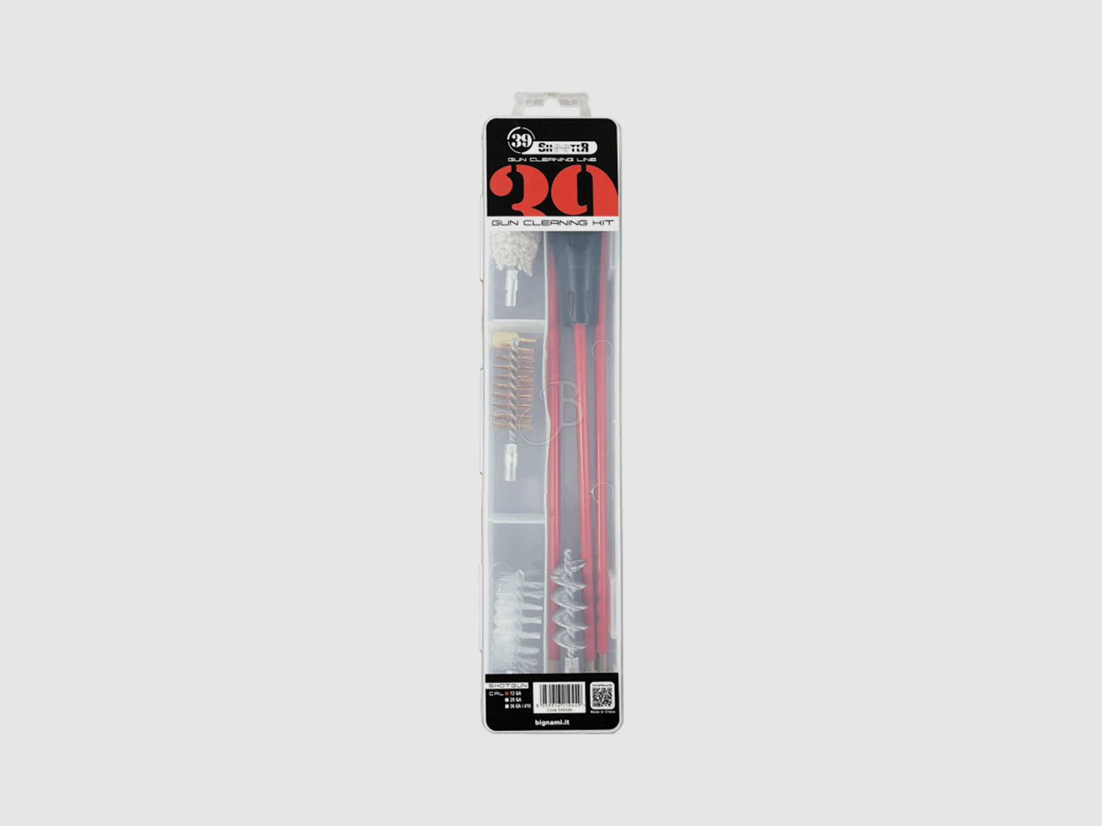 39 SHOOTER – KIT DE NETTOYAGE D'ARMES (ENSEMBLE DE NETTOYAGE DE CANON LISSÉ), image 1 sur 6