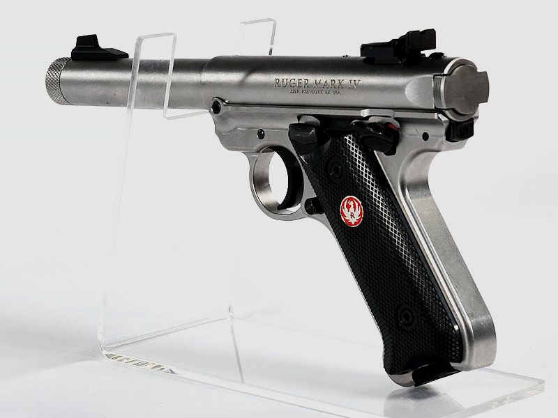 RUGER Mark IV Target 5,5", Inossidabile con Filettatura
