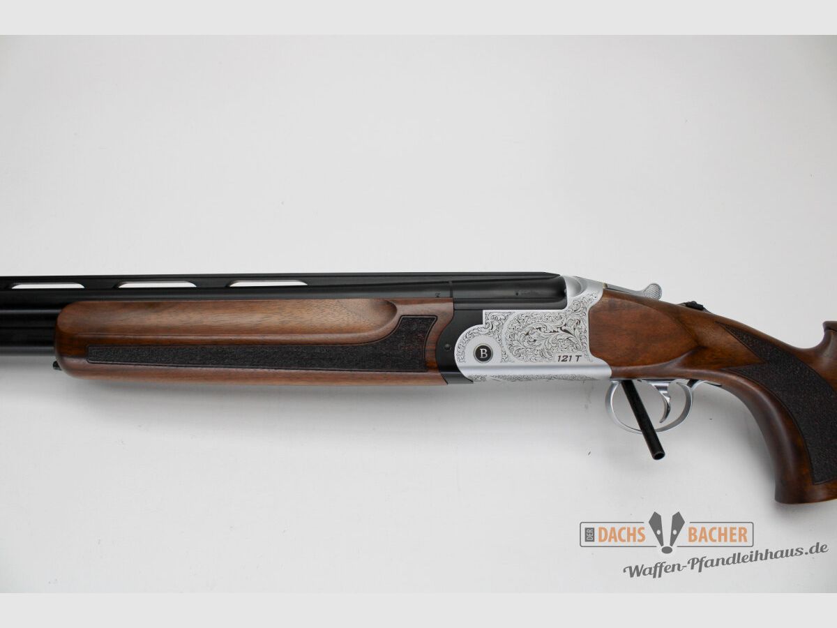 BDF Shotgun BATSAS 121T Trap Silver Cal. 12/70 Steel Shot, image 4 of 10