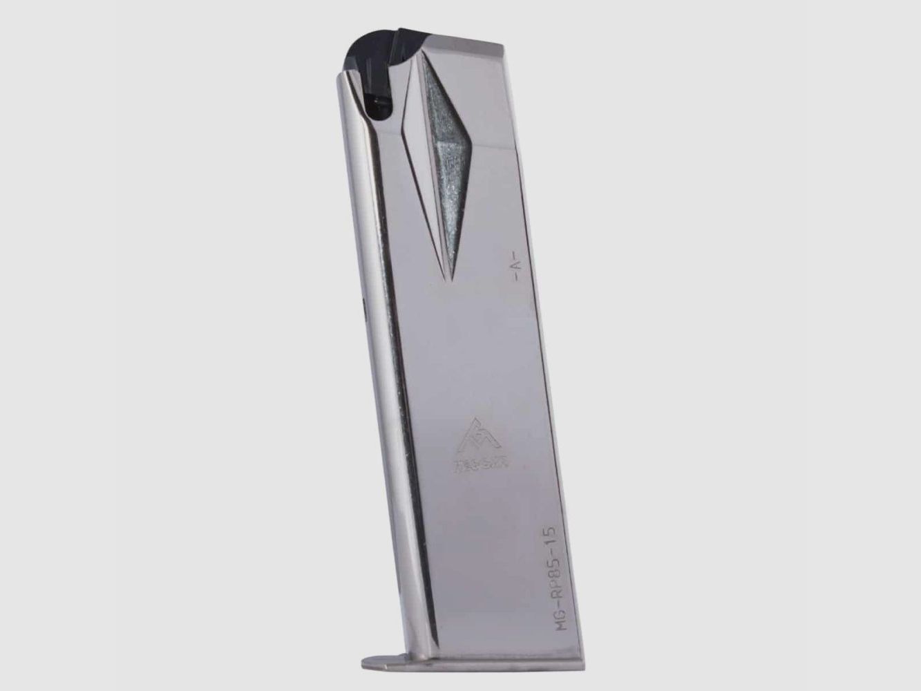 RUGER P85,89,93,94,95 15rd Nickel Magazine 9mm