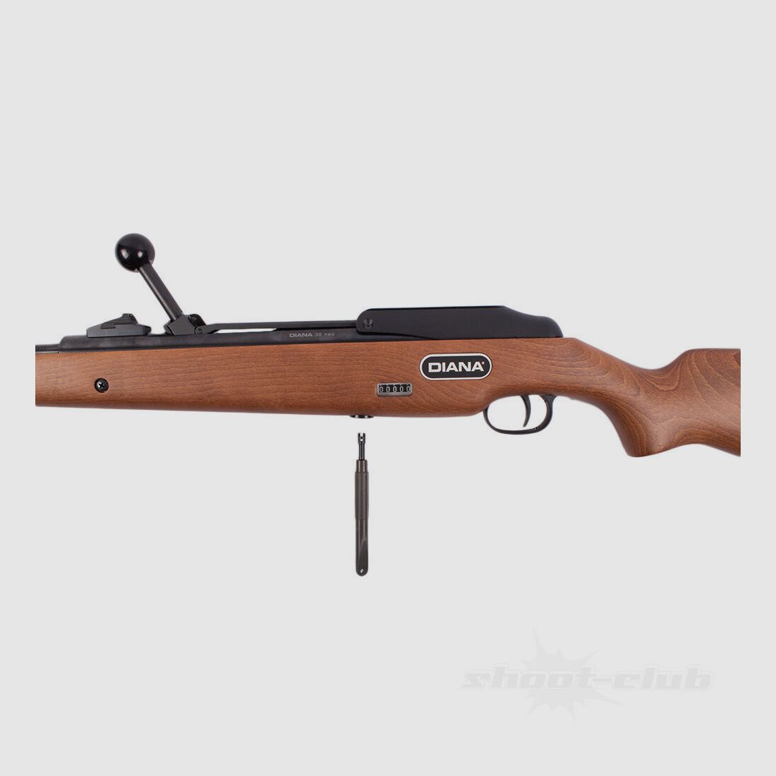 Diana Diana 30 Neo air rifle 4.4 mm BB wooden stock, image 4 of 5