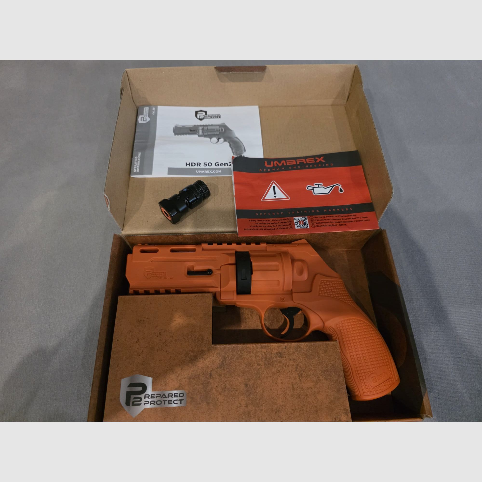 Umarex RAM .50 Revolver T4E HDR 50 .50 CO₂, mit 7,5 J neu und ovp