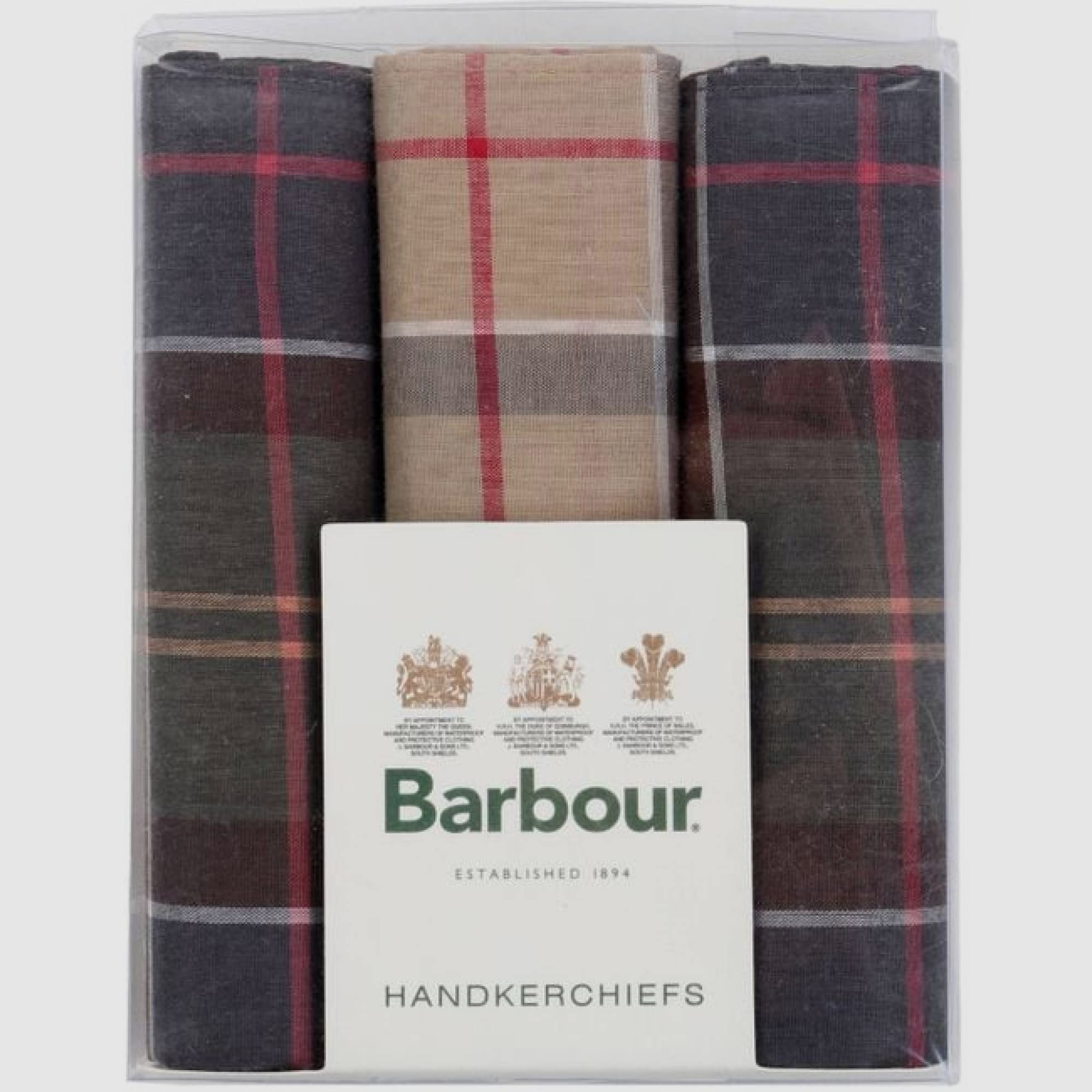 Barbour Taschentücher 3-Pack