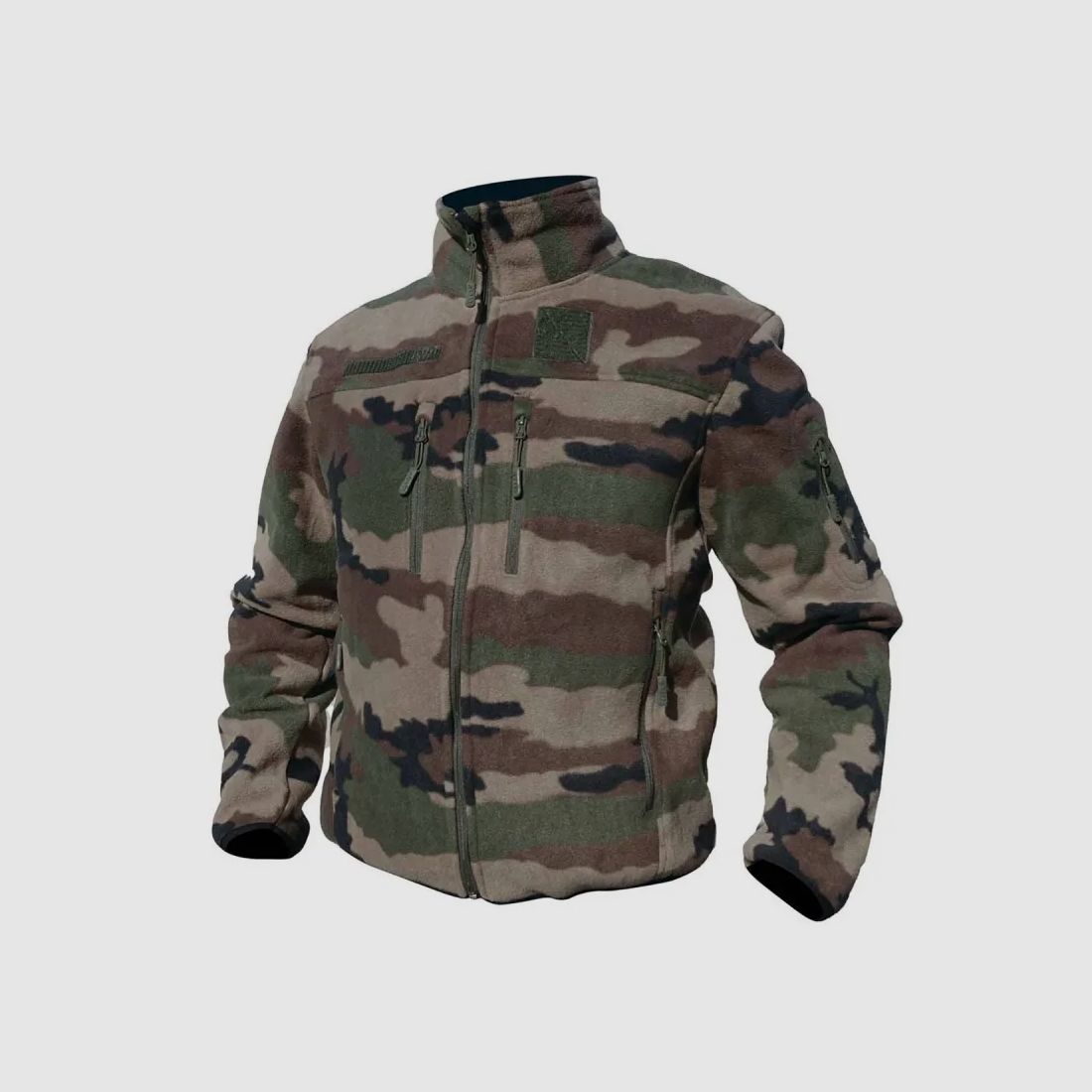 Blouson polaire homme Camo - Col montant - 390 g/m² - DCA France, image 2 sur 6