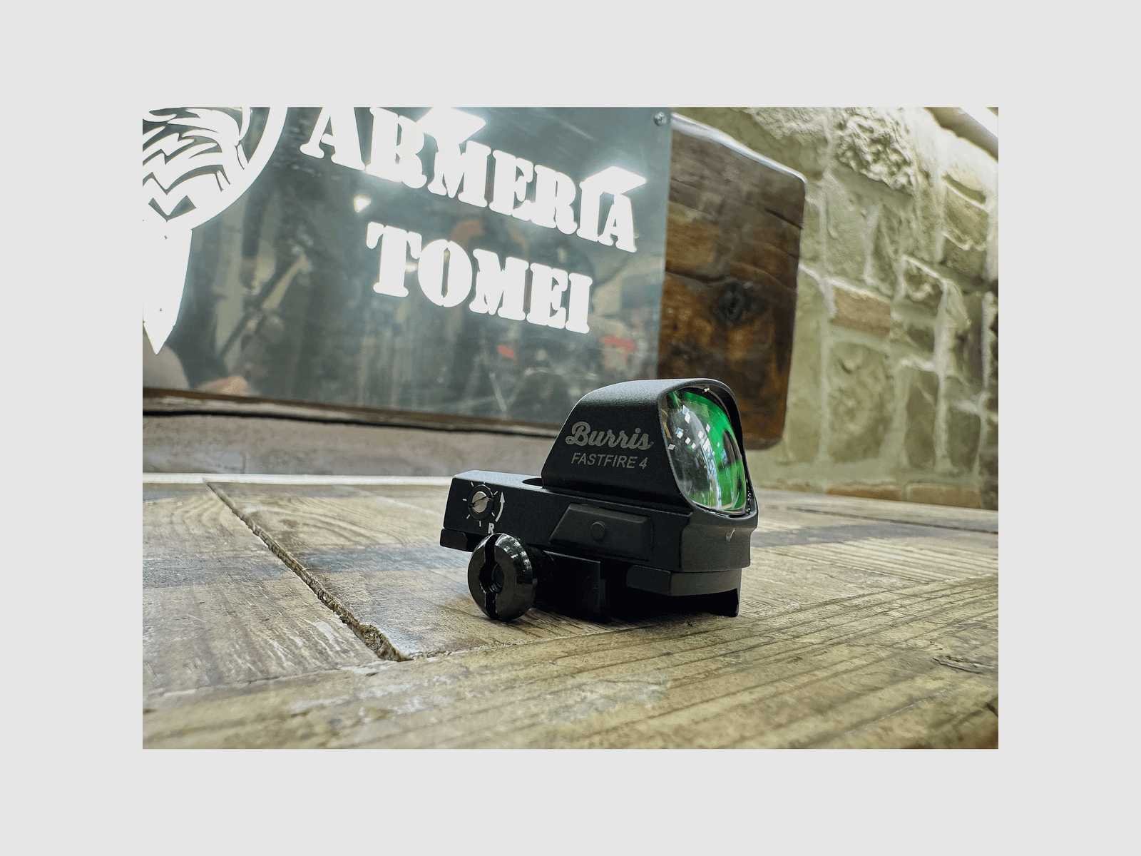 GEBRUIKT – RODE DOT – BURRIS FASTFIRE 4 Multi-Reticle Reflexvizier, afbeelding 1 van 4
