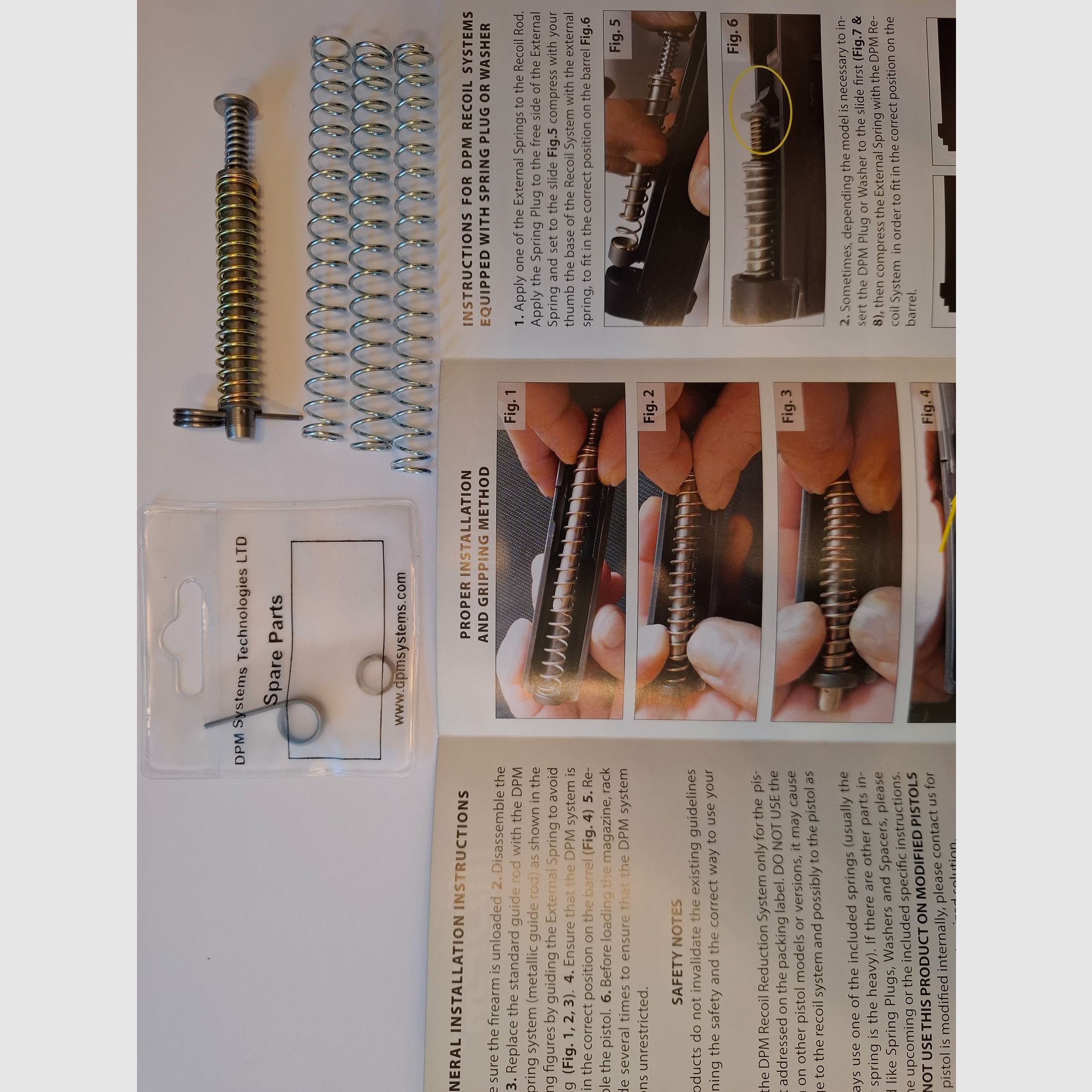 HK SFP9 DPM Systems Recoil Reduction Rückstoßdämpfung
