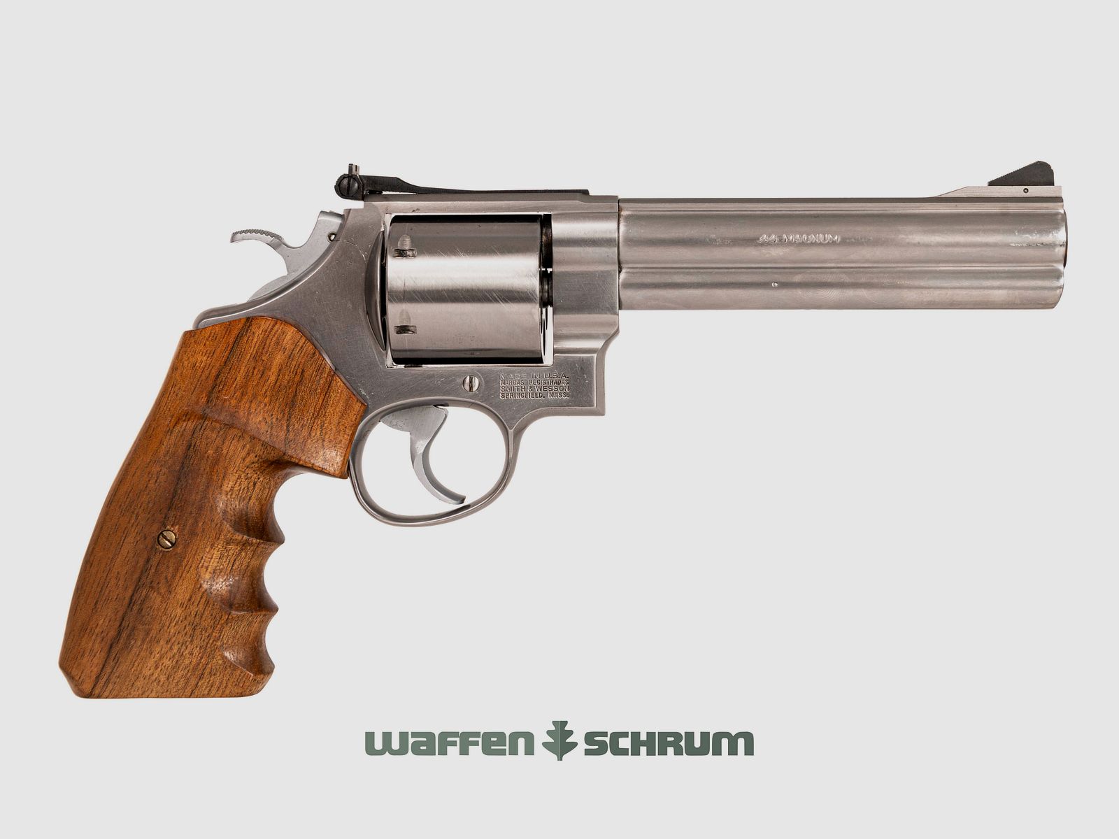 Smith & Wesson M629-2 , verstellbare Visierung, ungeflutete Trommel .44Mag