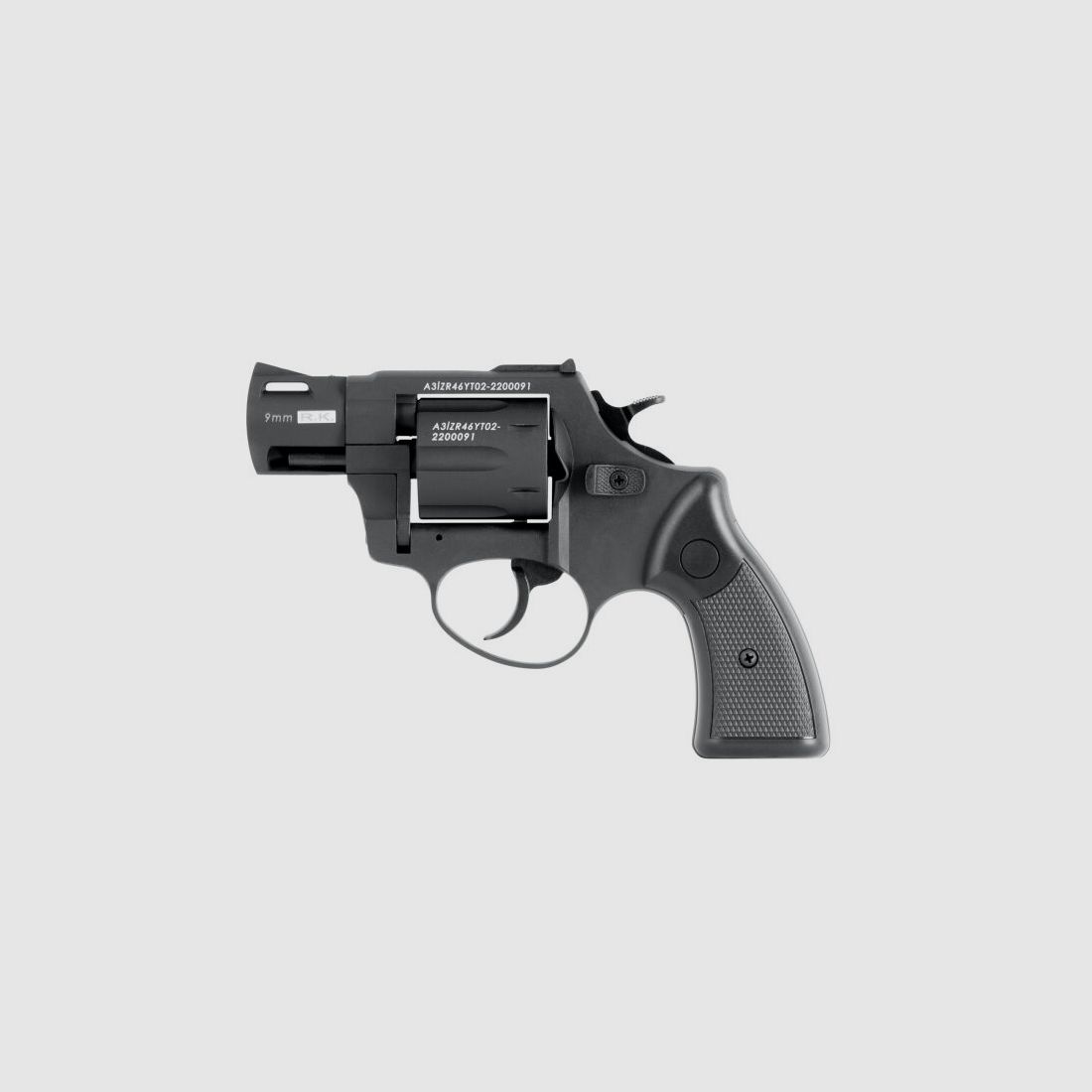 Zoraki R2 2" blank firing revolver 9mm R. - gas signal