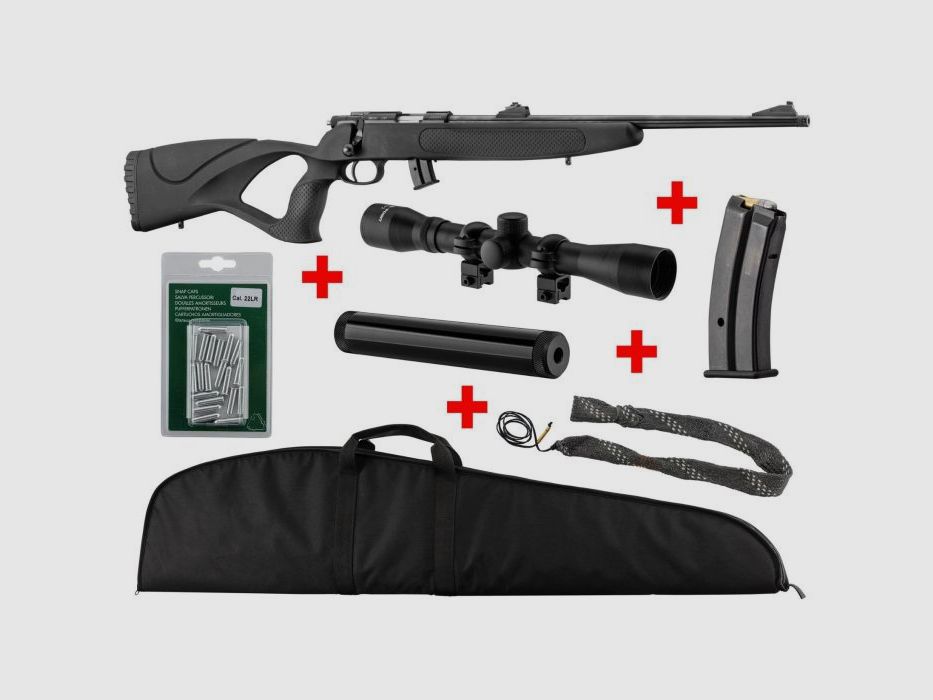 Büchse 22LR Black Ops im Set, Bild 1 von 6