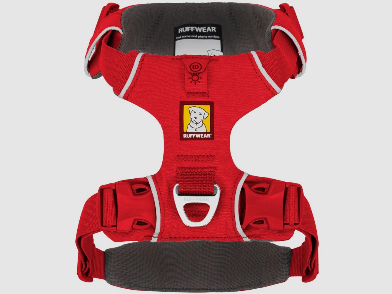 Ruffwear Front Range™ Hondenharnas (Maat XS (borstomtrek 43-56 cm) – Red Canyon), afbeelding 2 van 7