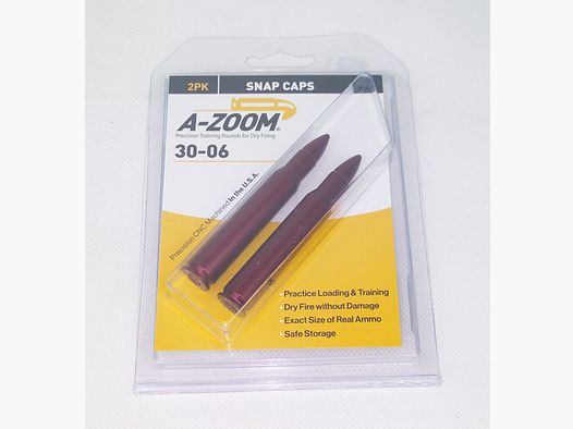 A-Zoom Snap Caps Kal. .30-06 Spring 2 Stück