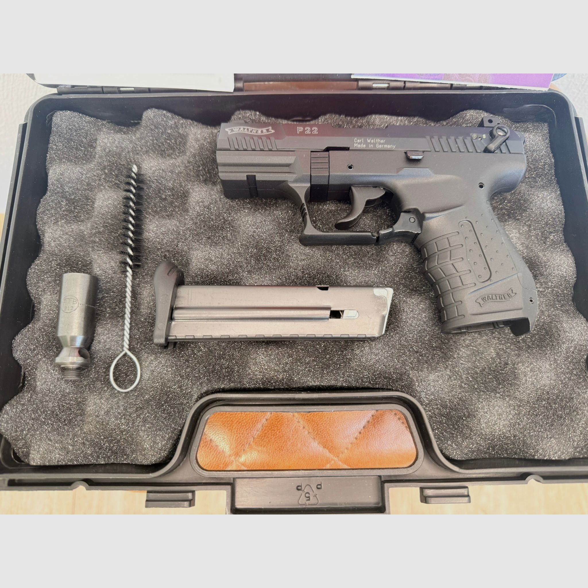 Walther P22 Ready Schreckschuss Pistole 9mm P.A.K. brüniert