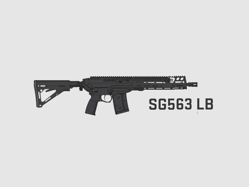 Sig Sauer – Halbauto / SG563 LB / 12 / 5.56x45mm