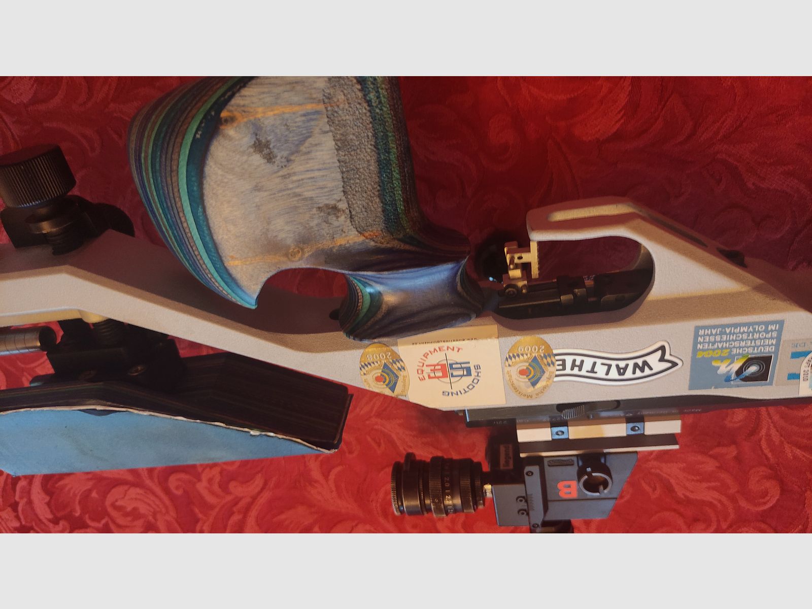 Walther KK 200 Super Match gebraucht mit umfangreichem Zubehör