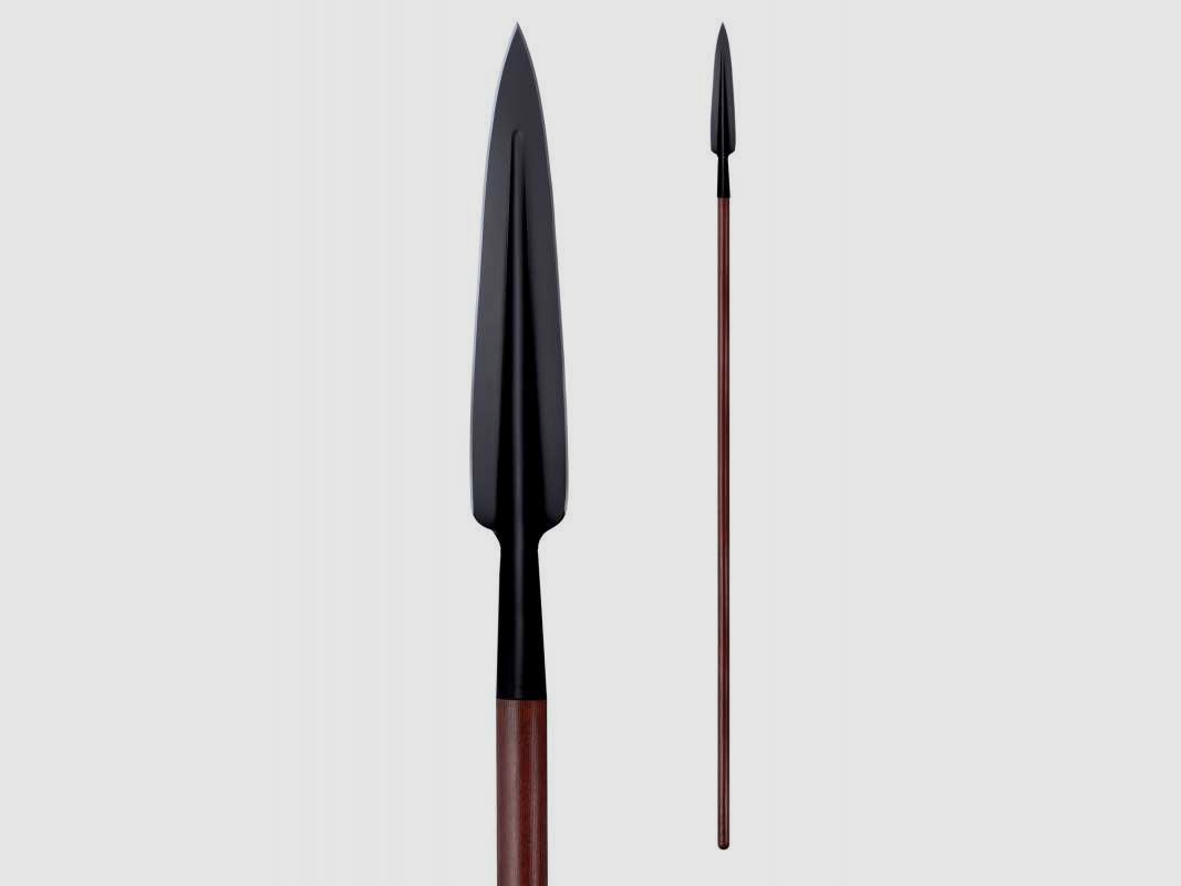 Cold Steel Assegai Speer mit langem Schaft, inkl. Scheide