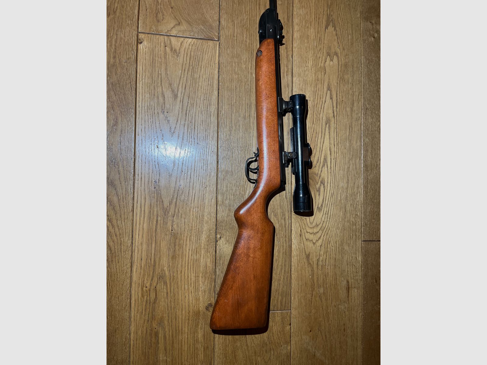 Luftgewehr Haenel Suhl 303 mit Zielfernrohr Carl Zeiss Jena ZF4/N