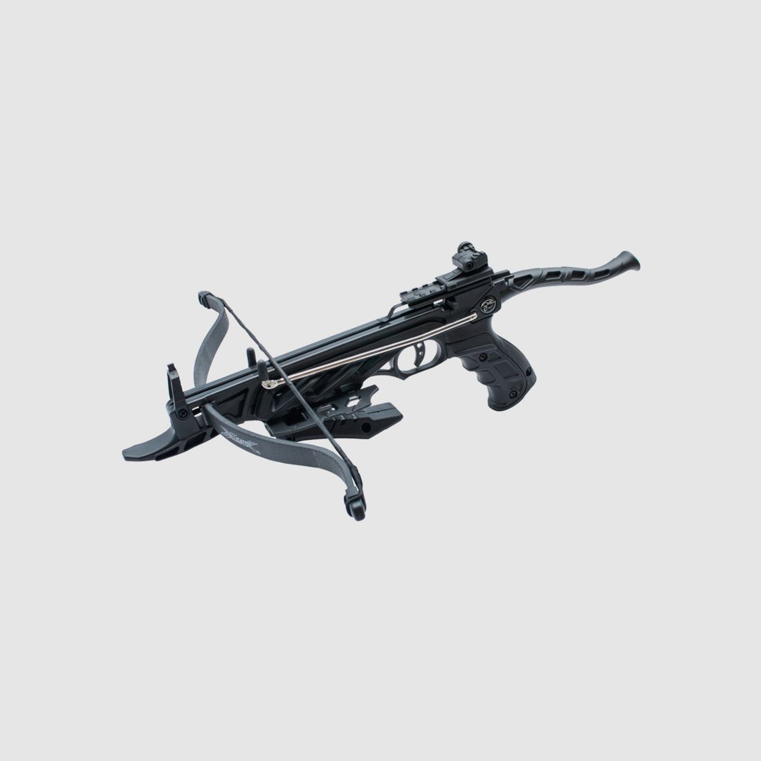 Pistola ad arbalete Alligator 80 lbs nera