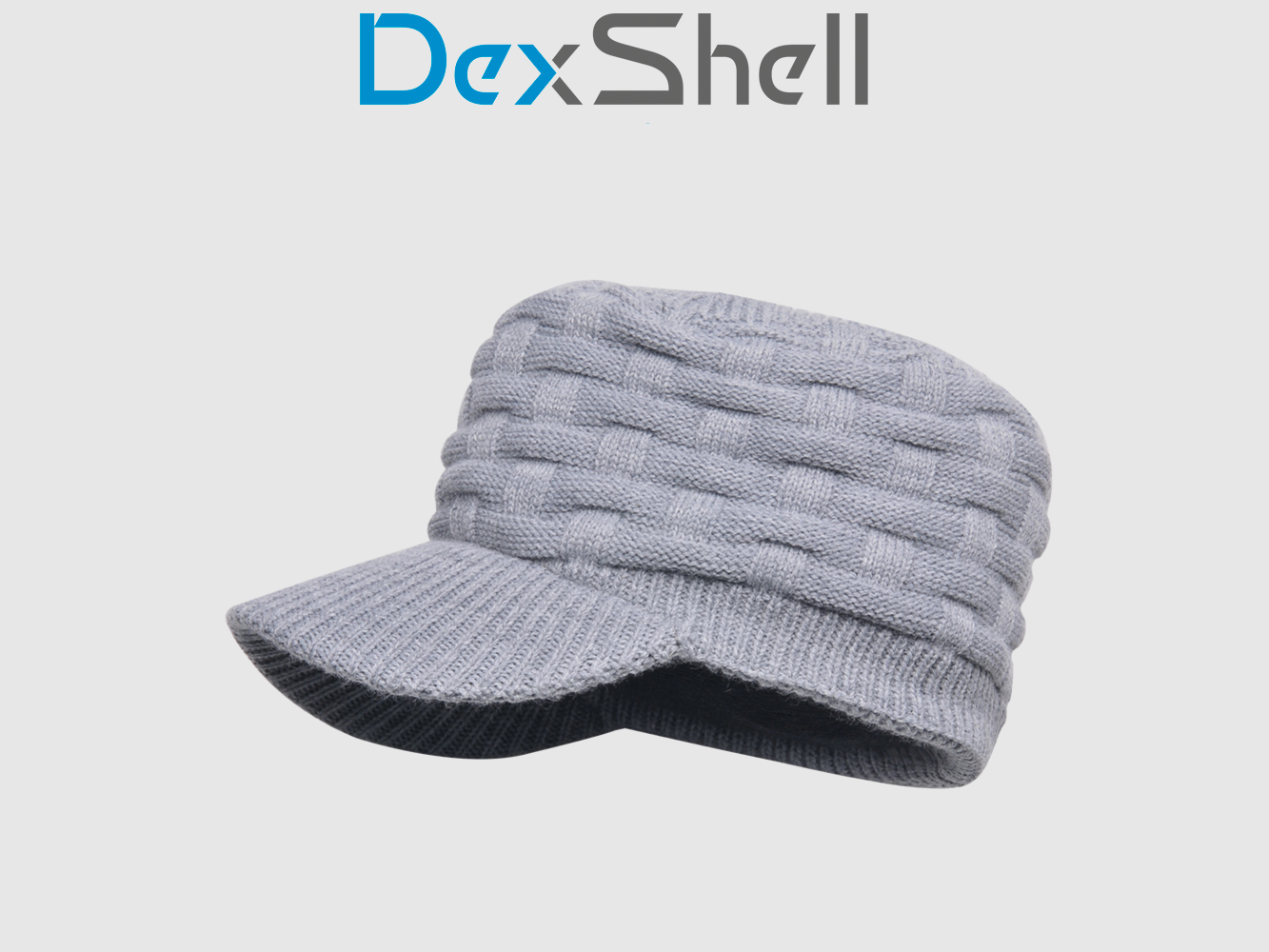 DexShell BERRETTO IMPERMEABILE NERO CON VISIERA, immagine 2 di 3