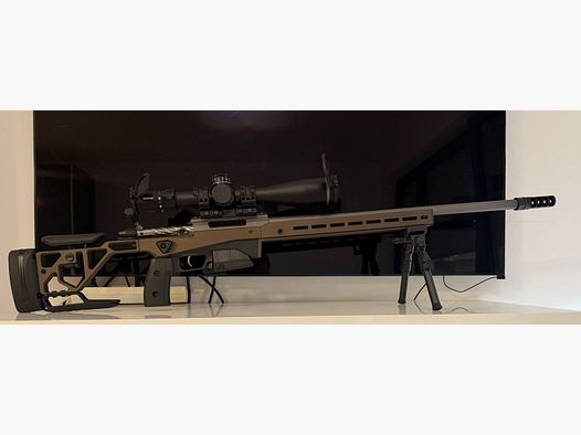 TIKKA Ace Target 6.5 Creedmoor / Minox Long Range 5–25x56 LR / MDT GRND Pod Zweibein /// Long Range Package NEU