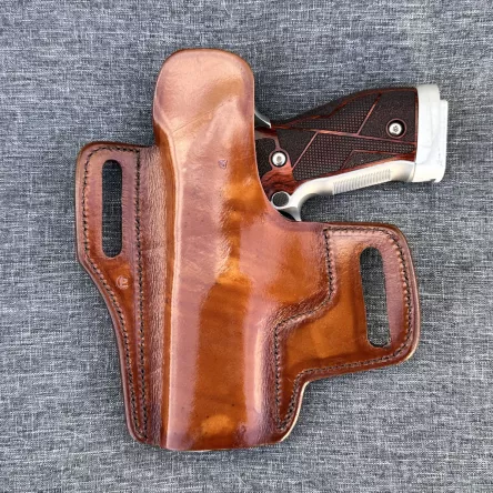 Old Fox – braunes Lederholster im Schmetterlingsstil (verschiedene Waffenmodelle), Bild 8 von 8