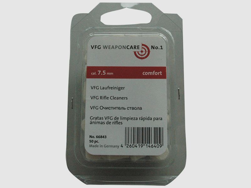 VFG Cleaner Comfort 7.5mm 50 pieces