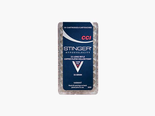 CCI Stinger HP 32grs .22 LR