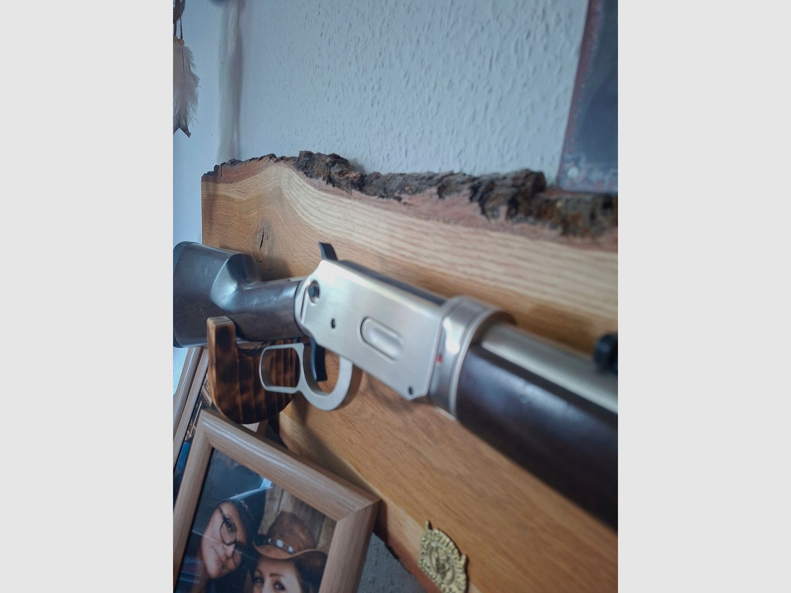 Walther Lever Action Steel Finish 4,5 mm Diabolo CO2-Gewehr