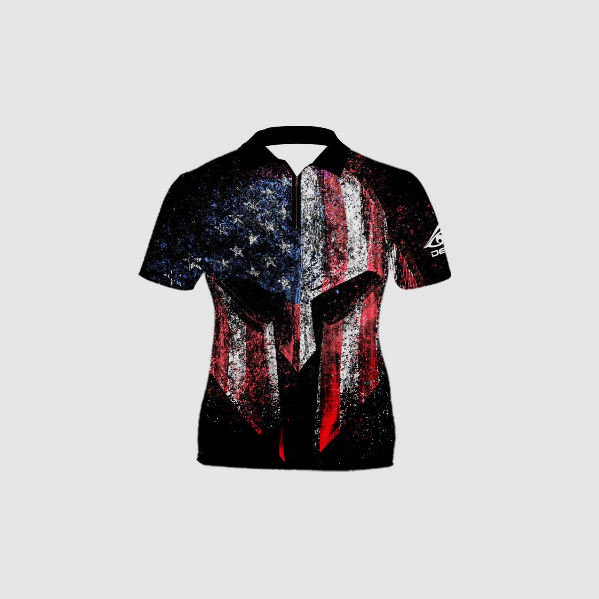 DED Molon Labe USA T-shirt, size: M, Clothes type: Kids, image 3 sur 3