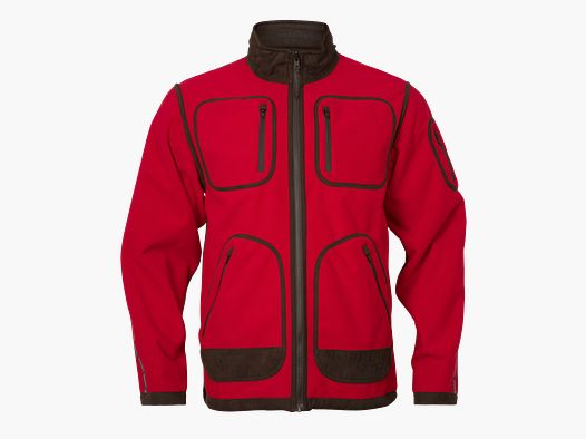 Härkila Kamko Regal rev. Fleece sweater Men Red/Brown XXL