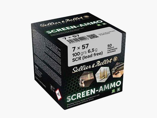 Sellier & Bellot Screen Ammo SCR Zink 100gr