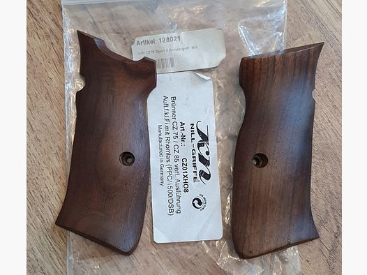 CZ 75 NIL Griffe Holz