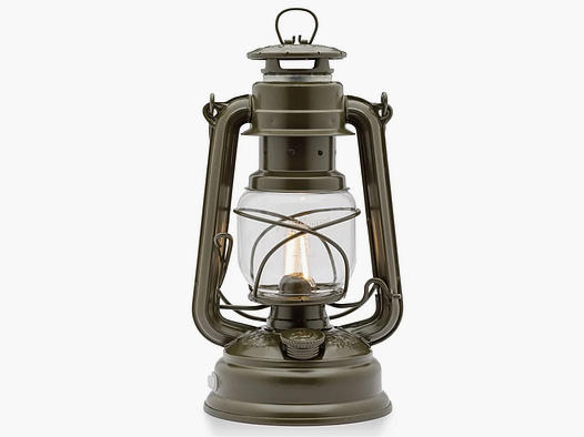 Feuerhand LED Stormlamp 276 Olijf Groen