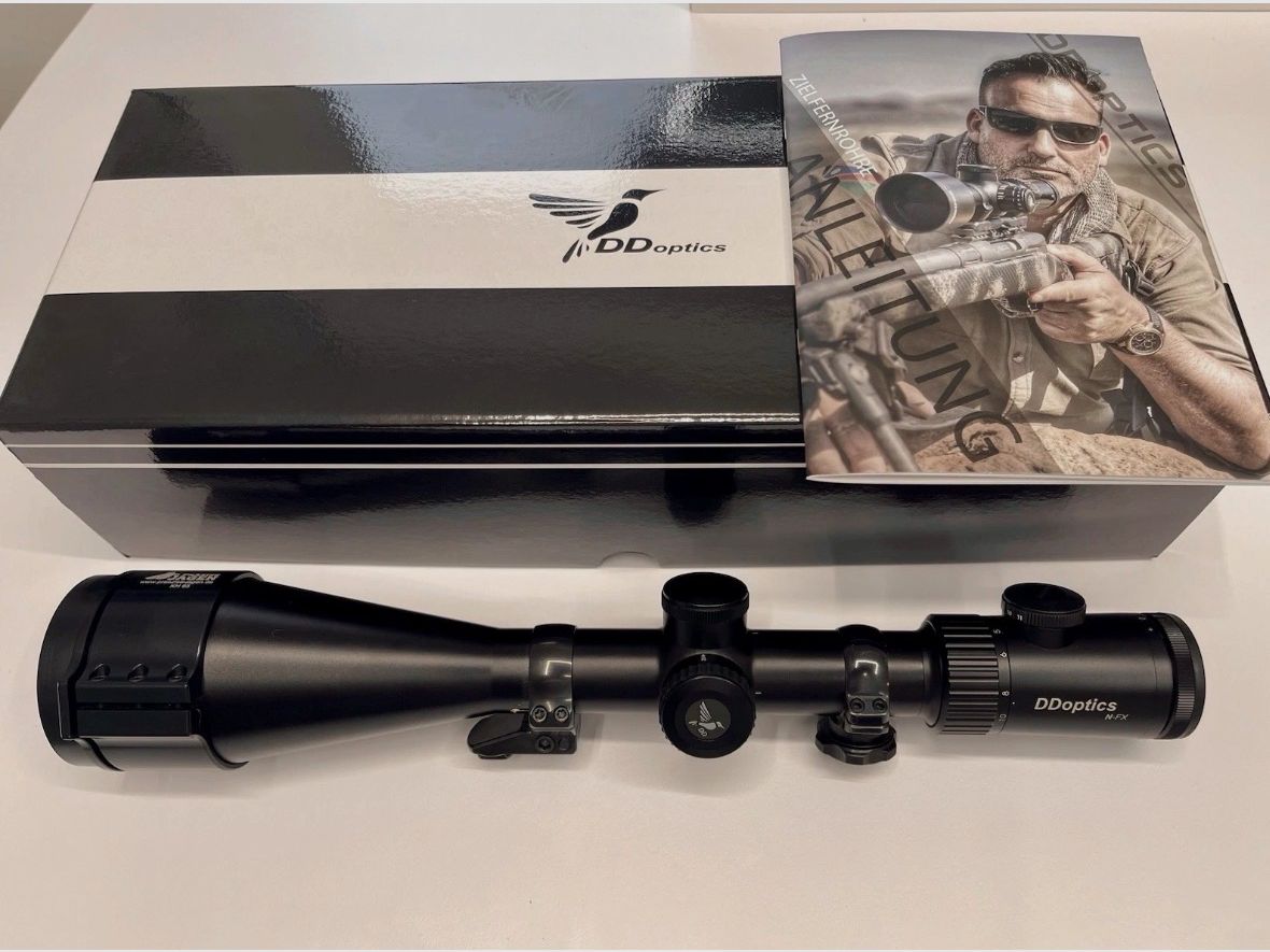 DDoptics NightEagle N-FX scope 2.5-10x56 Gen 3 MRAD with adapter