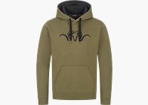 Hoodie Herren Dunkel Oliv/Schwarz XXL