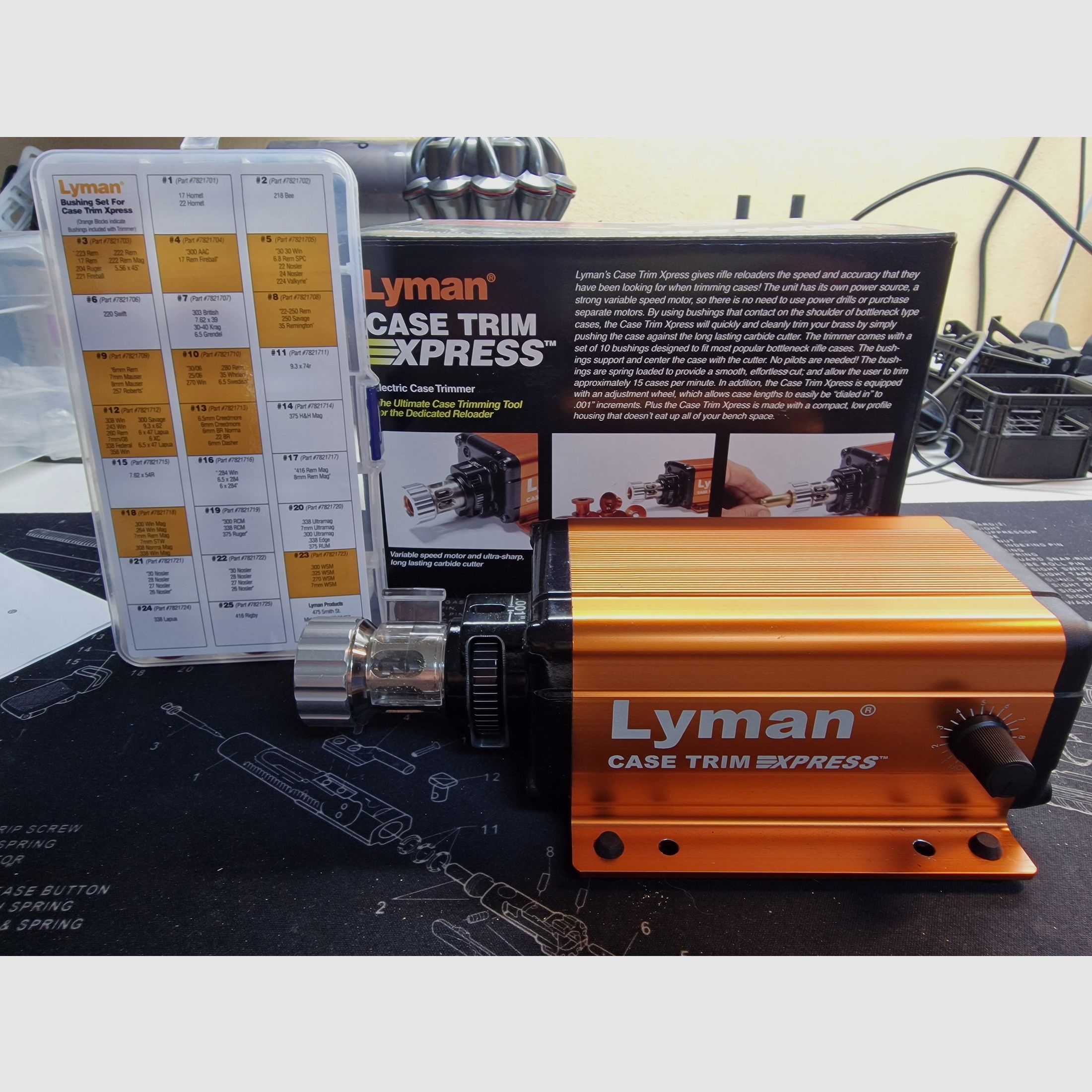 Lyman Case Trim Express & Hornady Case Prep Duo - multifunction tool for case processing - like new & hardly used!