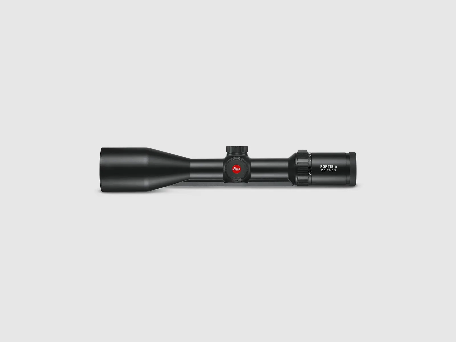 Leica Fortis 6 2.5–15×56i riflescope with rail
