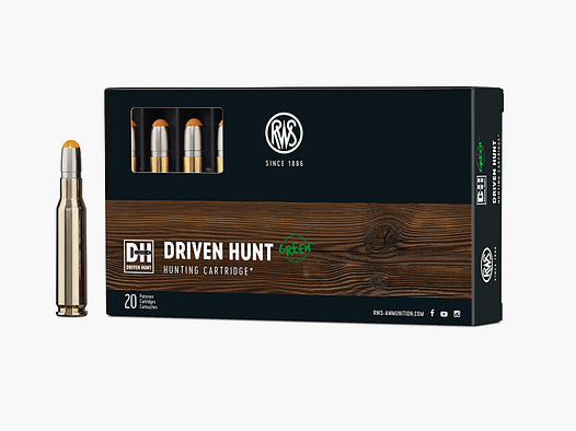 RWS .308 win DRIVEN HUNT green 10,7g 165gr