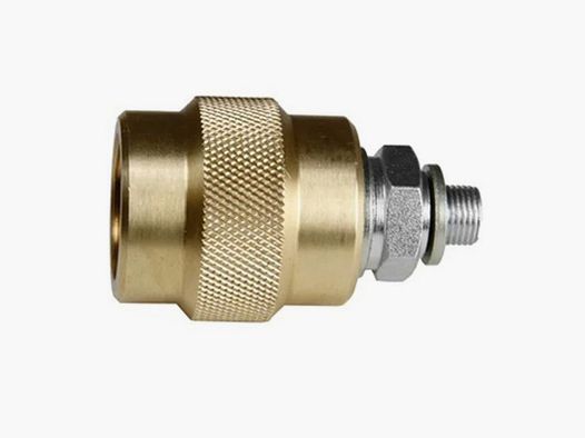 Adaptador Air Arms 1/8" BSPP a DIN 200 Hembra