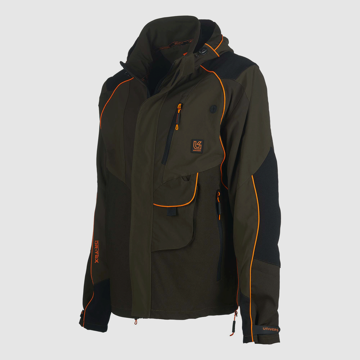 JACKET – MEN – UNIVERS – LAVAREDO W/R GREEN/ORANGE, image 3 of 6